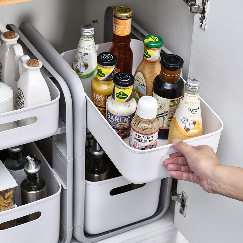 Maximize Your Kitchen Space with the Two Tier Kitchen Storage Rack